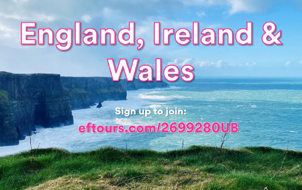 England, Ireland & Wales Adventure