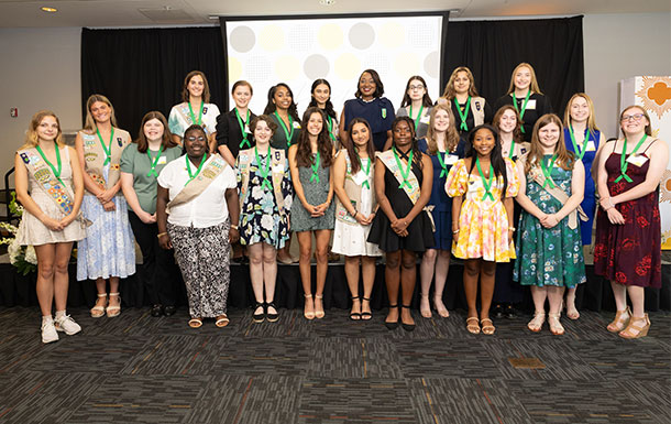 2025 Gold Award Girl Scouts